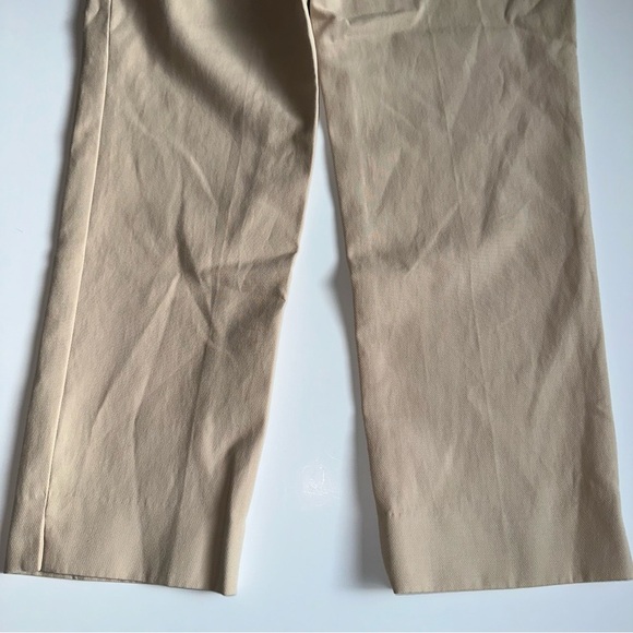 Chico’s Beige Pants Women’s Size 8R (1R) Stretch Ankle Slim Trousers - Picture 8 of 8